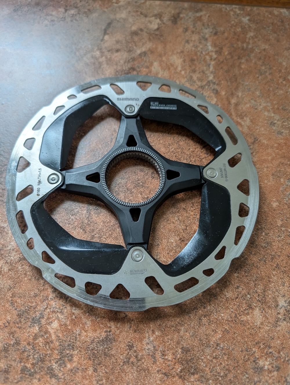 Shimano XTR RT-MT900-S Center Lock Disc Brake Rotor Pre Owned